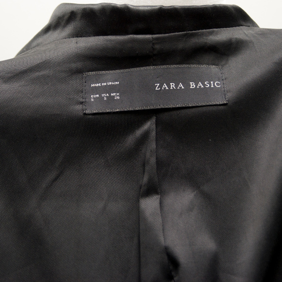 Zara Classic Black Suit Jacket - Picture 7 of 7